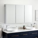 Signature Hardware Aluminum 53-1/4 x 32 in. Surface Mount Medicine Cabinet 