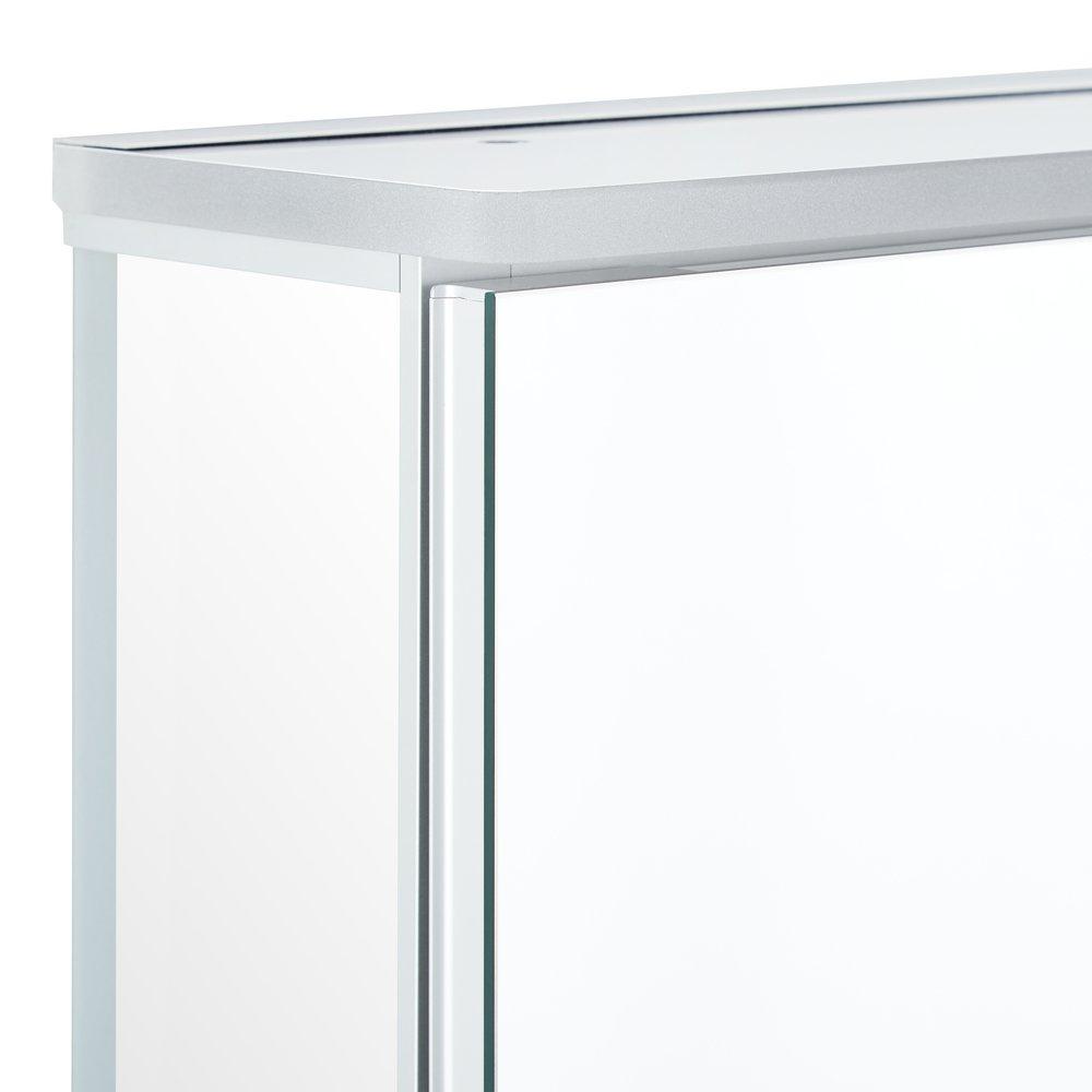 Signature Hardware Aluminum 19-3/4 x 27-5/8 in. Surface Mount Medicine Cabinet 