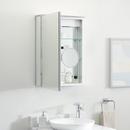 Signature Hardware Aluminum 19-3/4 x 27-5/8 in. Surface Mount Medicine Cabinet 