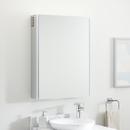 Signature Hardware Aluminum 24 x 32 in. Surface Mount Medicine Cabinet 
