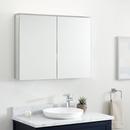 Signature Hardware Aluminum 35-1/2 x 27-5/8 in. Surface Mount Medicine Cabinet 
