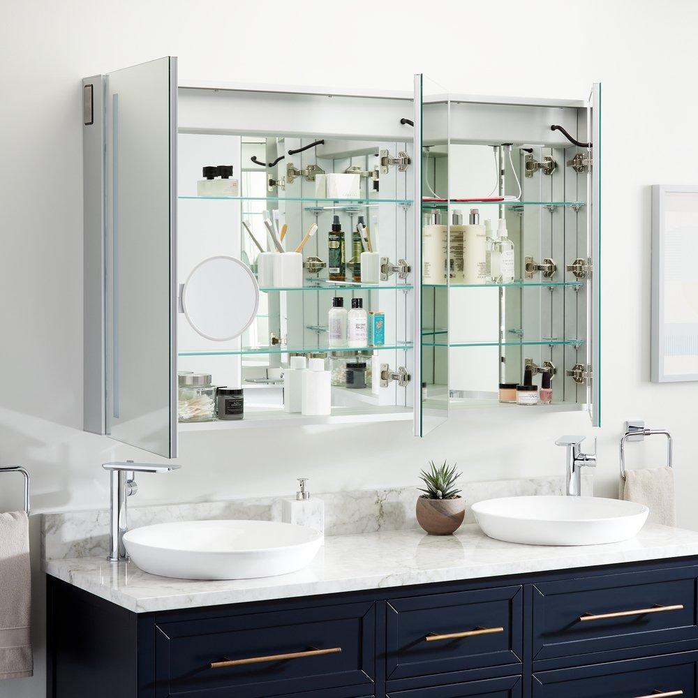 Signature Hardware 32 in. Surface Mount Medicine Cabinet 