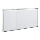 Signature Hardware Aluminum 53 x 27-5/8 in. Surface Mount Medicine Cabinet 