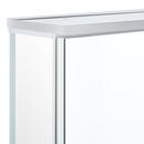 Signature Hardware Aluminum 53 x 27-5/8 in. Surface Mount Medicine Cabinet 