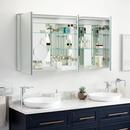 Signature Hardware Aluminum 53 x 27-5/8 in. Surface Mount Medicine Cabinet 