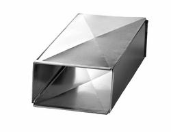 12 x 8 in. x 5 ft. Hot Dipped Galvanized Steel Rectangular Duct Pipe