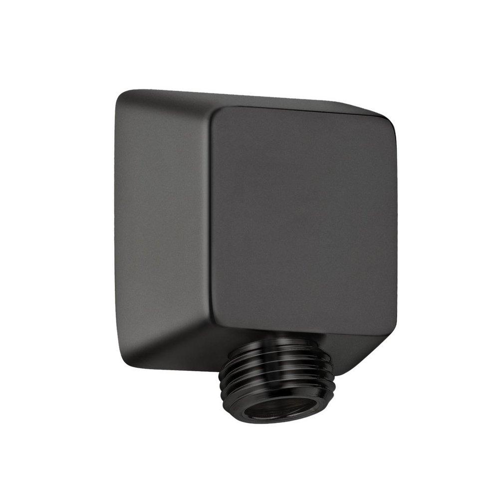Miseno Flat Black Square Wall Supply Elbow 