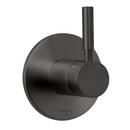 Single Handle Diverter Valve Trim in Flat Black