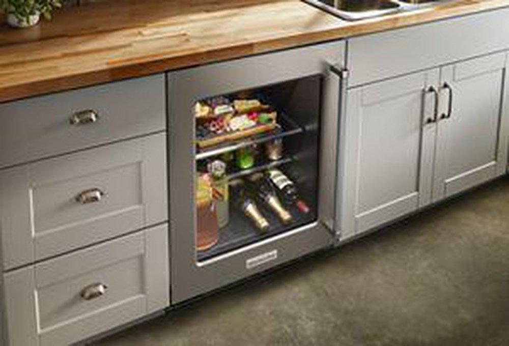 KitchenAid Stainless Steel 5.2 cu. ft. Undercounter Refrigerator 