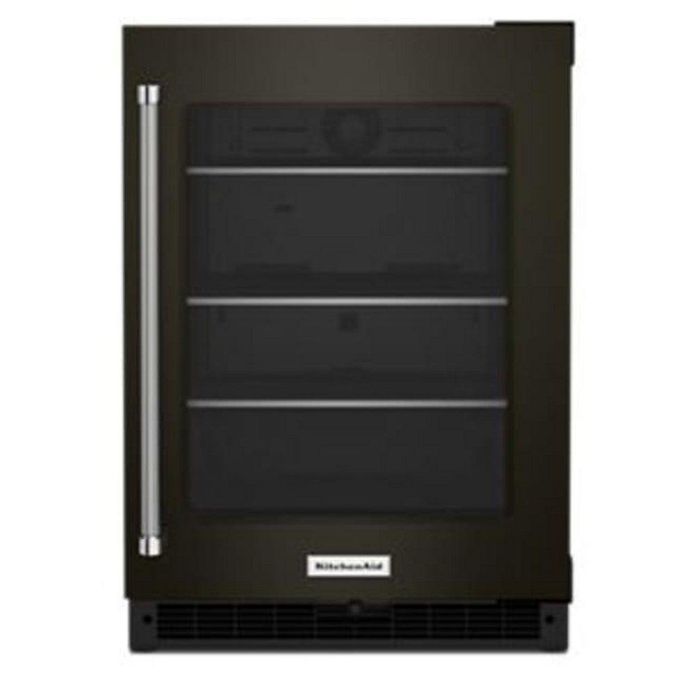 KitchenAid Black Stainless Steel 5.2 cu. ft. Built-in Refrigerator 