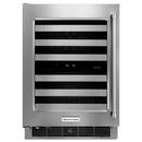 KitchenAid Stainless Steel 23-3/4 x 31-1/8 in. Indoor Built-in Wine Coolers 