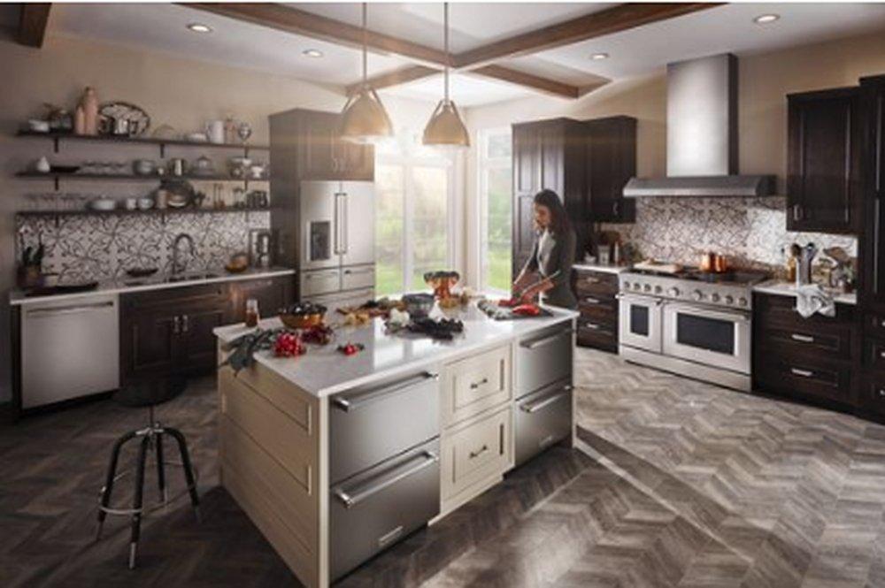 KitchenAid Stainless Steel 4.4 cu. ft. Double Drawer and Undercounter Refrigerator 