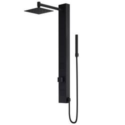 Single Handle Single Function Shower System in Matte Black