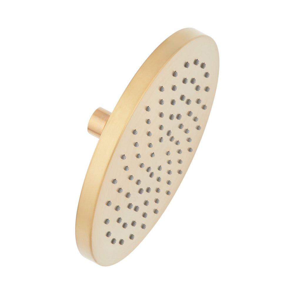 Single Function Showerhead in Brushed Gold 