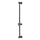 28 in. Shower Rail in Matte Black