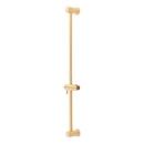 28 in. Shower Rail in Brushed Gold