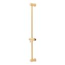 28 in. Shower Rail in Brushed Gold