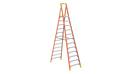Werner Ladder Orange Fiberglass 300 lb. Step Ladder 