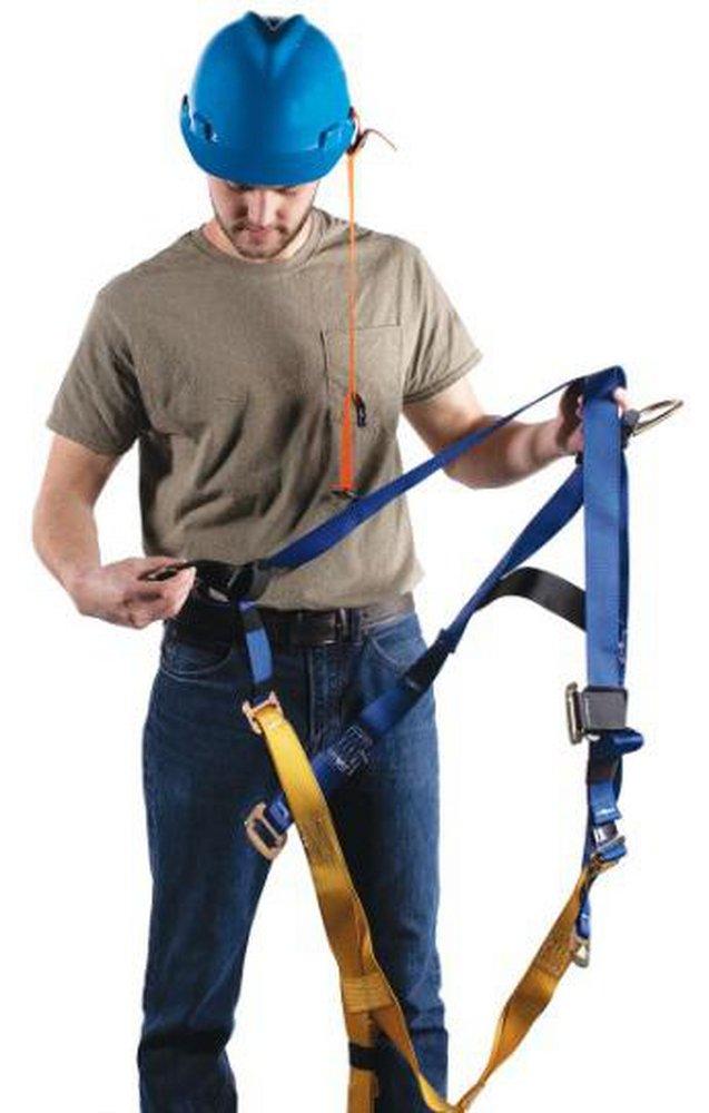 Werner Blue Polyester Construction Harness 