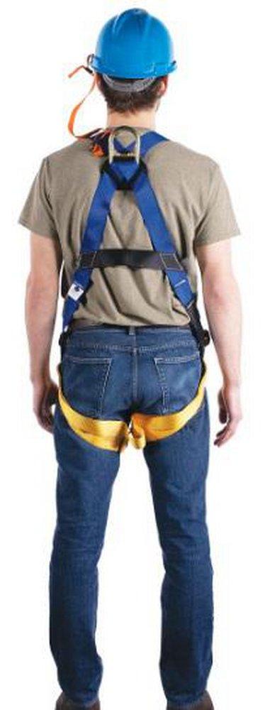 Werner Ladder Blue Polyester Construction Harness 