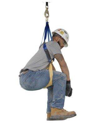Werner Blue Polyester Construction Harness 