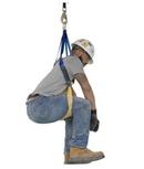 Werner Blue Polyester Construction Harness 
