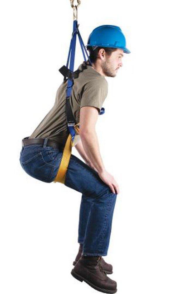 Werner Ladder Blue Polyester Construction Harness 