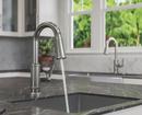 Pfister Stainless Steel Single Handle Lever Bar Faucet 