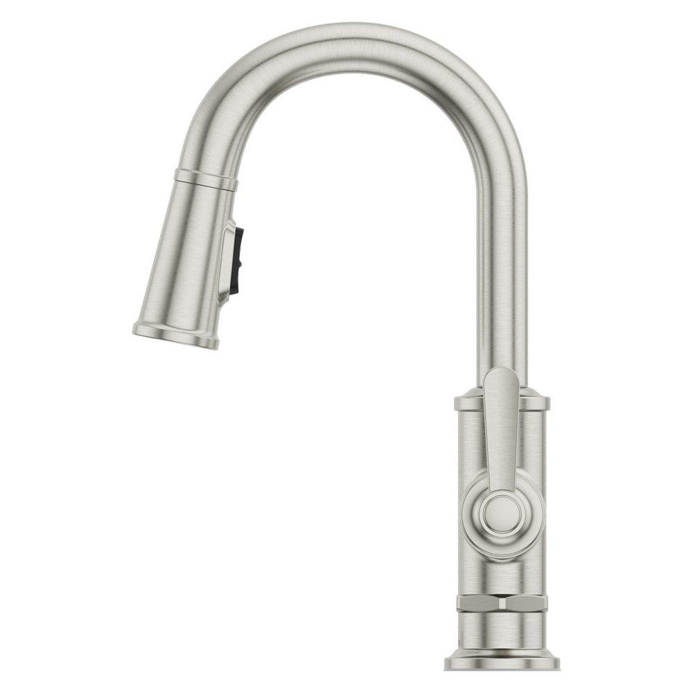 Pfister Stainless Steel Single Handle Lever Bar Faucet 