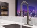 Pfister Stainless Steel Single Handle Pull Down Monoblock Kitchen Faucet 