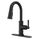 Single Handle Pull Down Bar Faucet in Tuscan Bronze