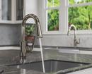Pfister Polished Nickel Single Handle Lever Bar Faucet 