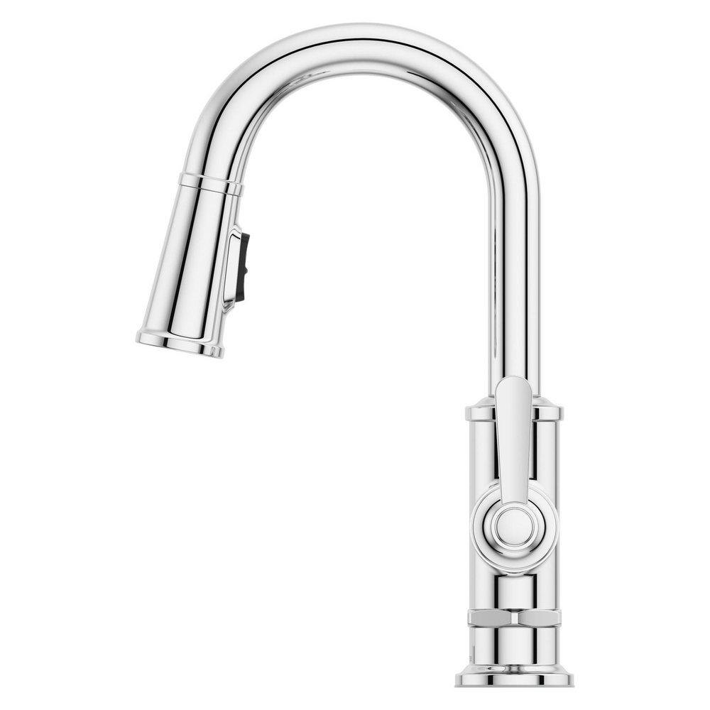Pfister Polished Chrome Single Handle Lever Bar Faucet 