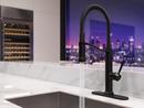 Pfister Matte Black Single Handle Pull Down Monoblock Kitchen Faucet 