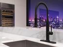 Pfister Matte Black Single Handle Pull Down Monoblock Kitchen Faucet 