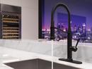 Pfister Matte Black Single Handle Pull Down Monoblock Kitchen Faucet 