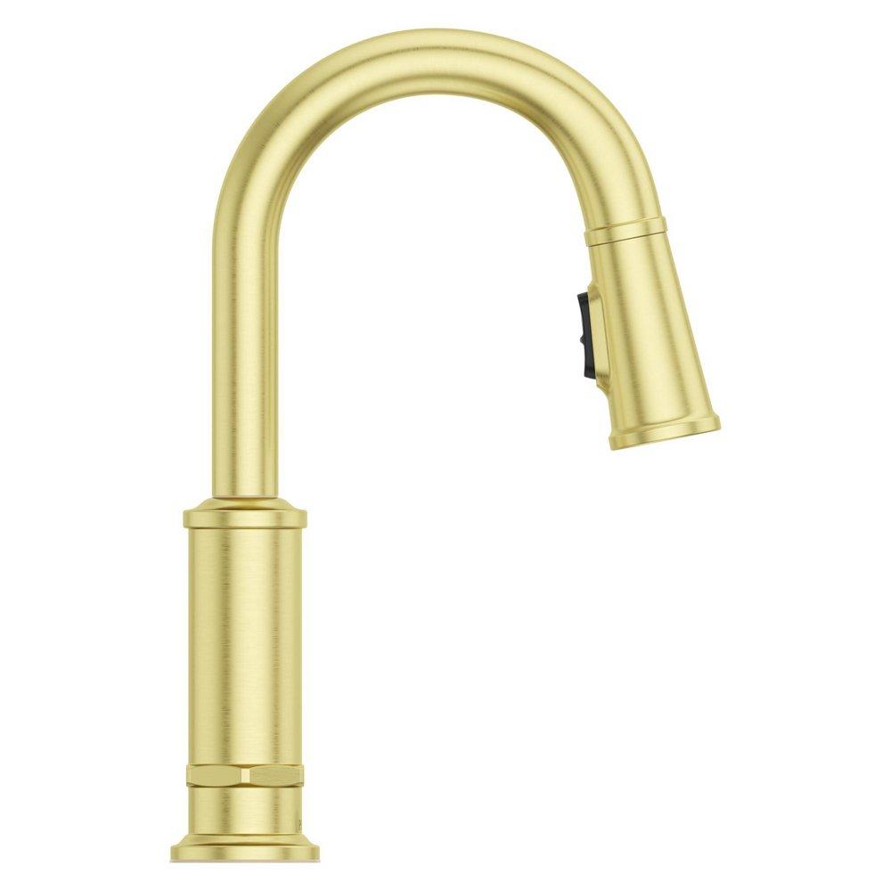 Pfister Brushed Gold Single Handle Lever Bar Faucet 