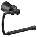 Moen Matte Black Wall Toilet Tissue Holder 