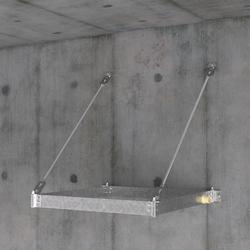 26-1/2 in. Galvanized Steel Wall Mount Water Heater Stand