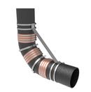 *CVR* 8 DBL NOHUB 1/8 BEND REST 