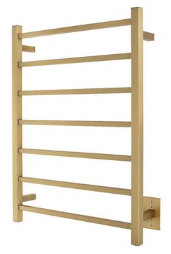 23-3/50 x 31-1/2 in. Wall Mount Towel Warmer in Gold Stainless