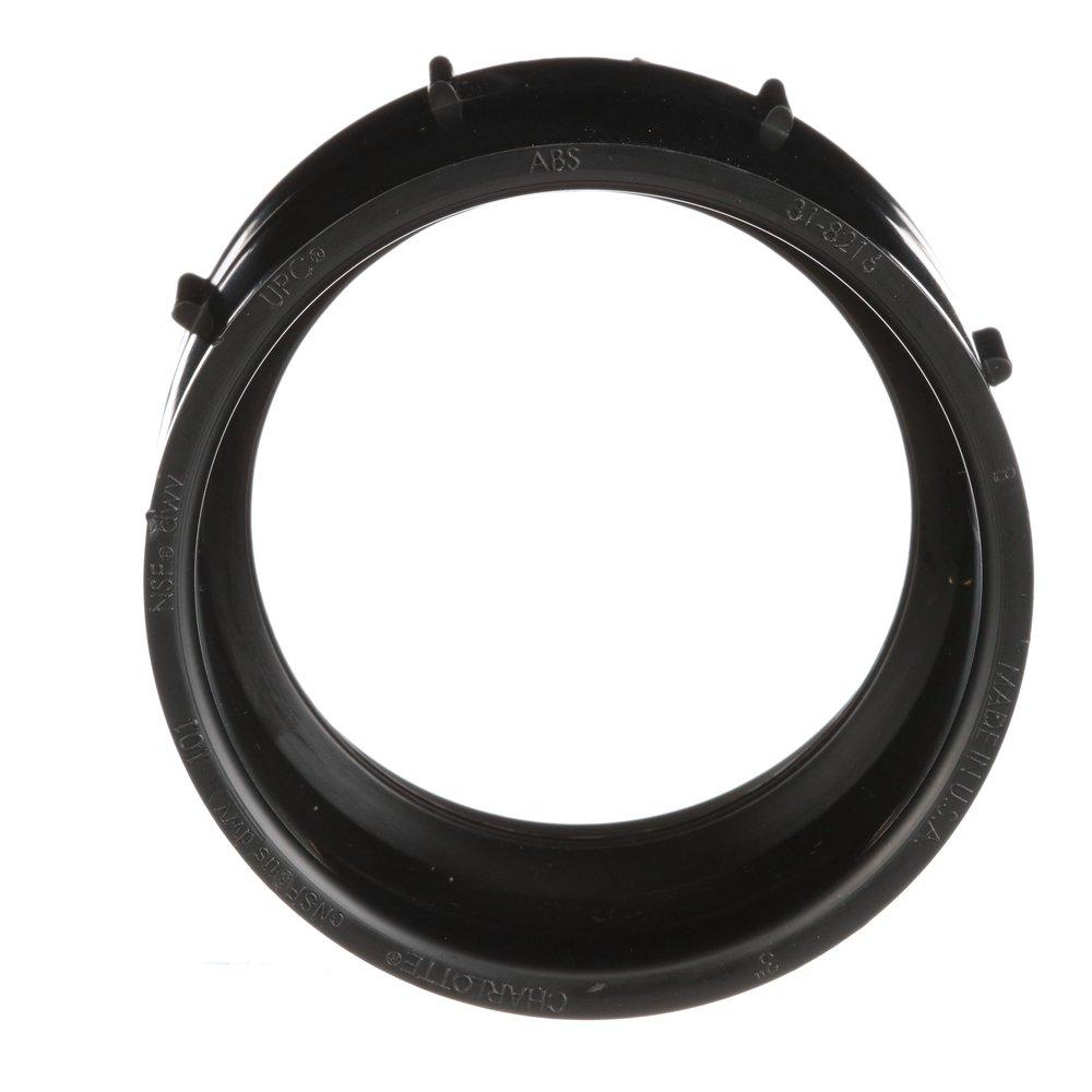 Black ABS DWV Female Adapter 