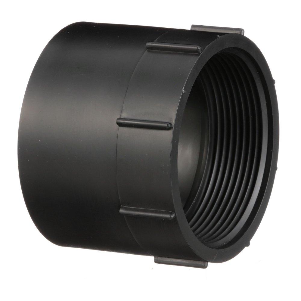 Black ABS DWV Female Adapter 