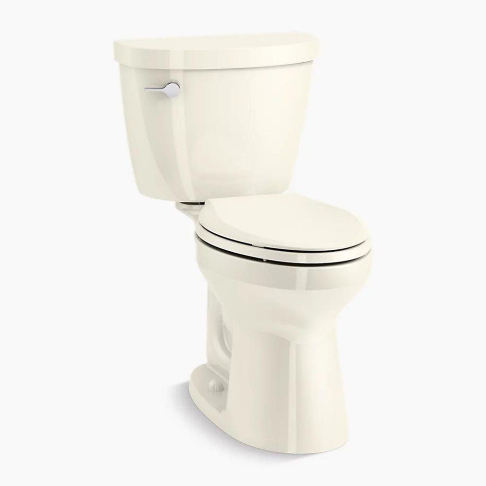 1.28 gpf Elongated Two Piece Toilet in Biscuit 