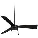 44 in. 3-Blade Indoor/Outdoor Ceiling Fan in Coal