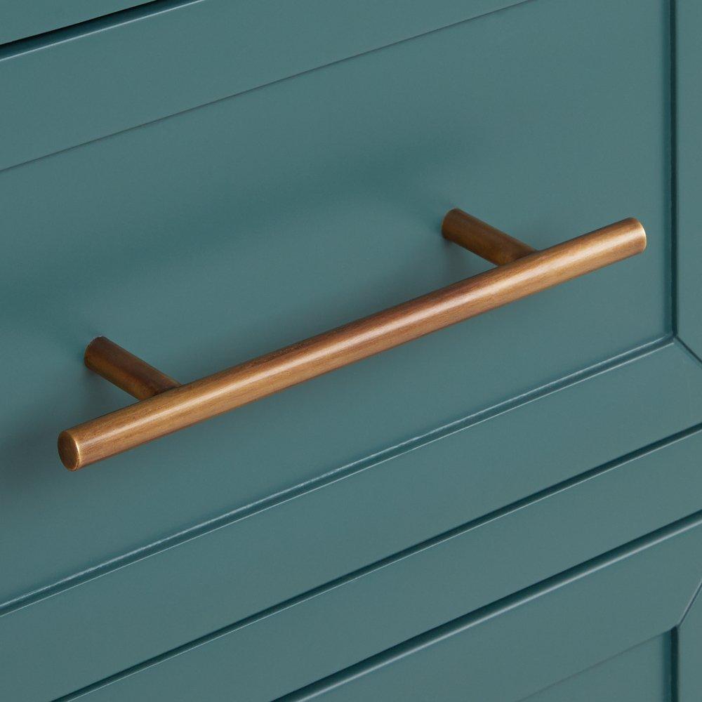 Signature Hardware Everglade Green Floor Mount Vanity in Everglade Green 