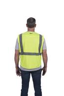 Class 2 High Visibility Yellow Mesh Safety Vest L/XL 