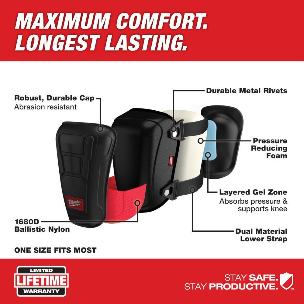 Dynamic Knee Pad with Wide Strap 
