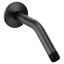 8 in. Shower Arm and Flange in Matte Black