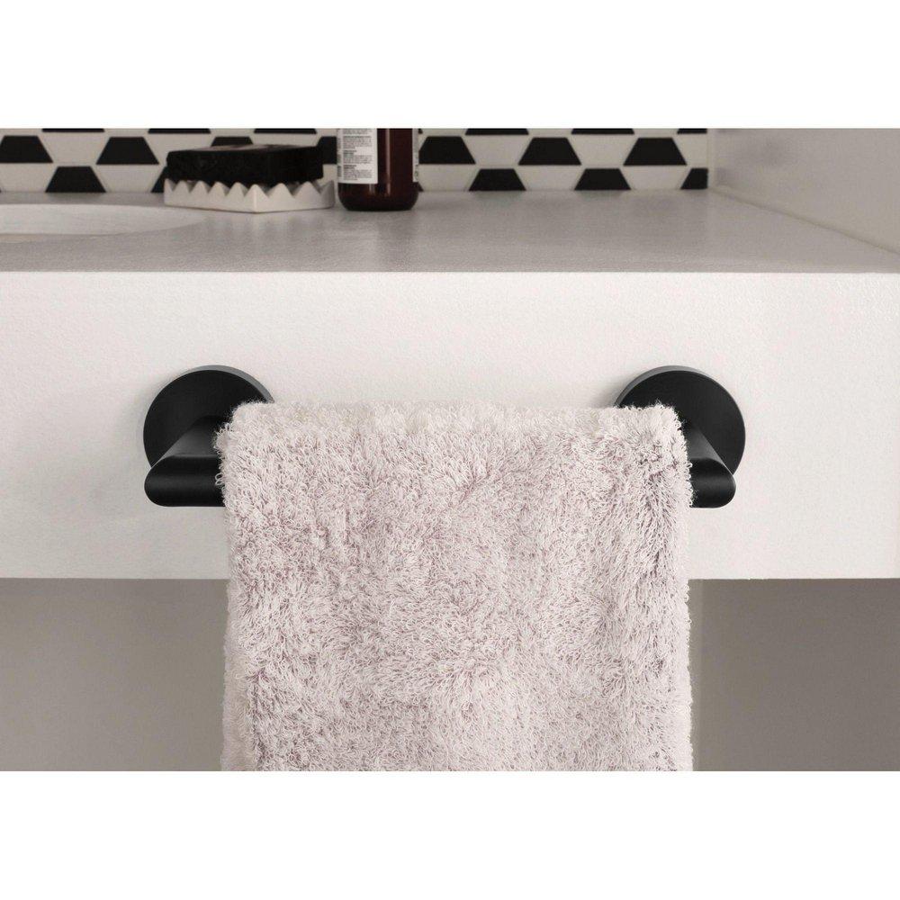 Moen Matte Black 7-1/4 in. Towel Bar 
